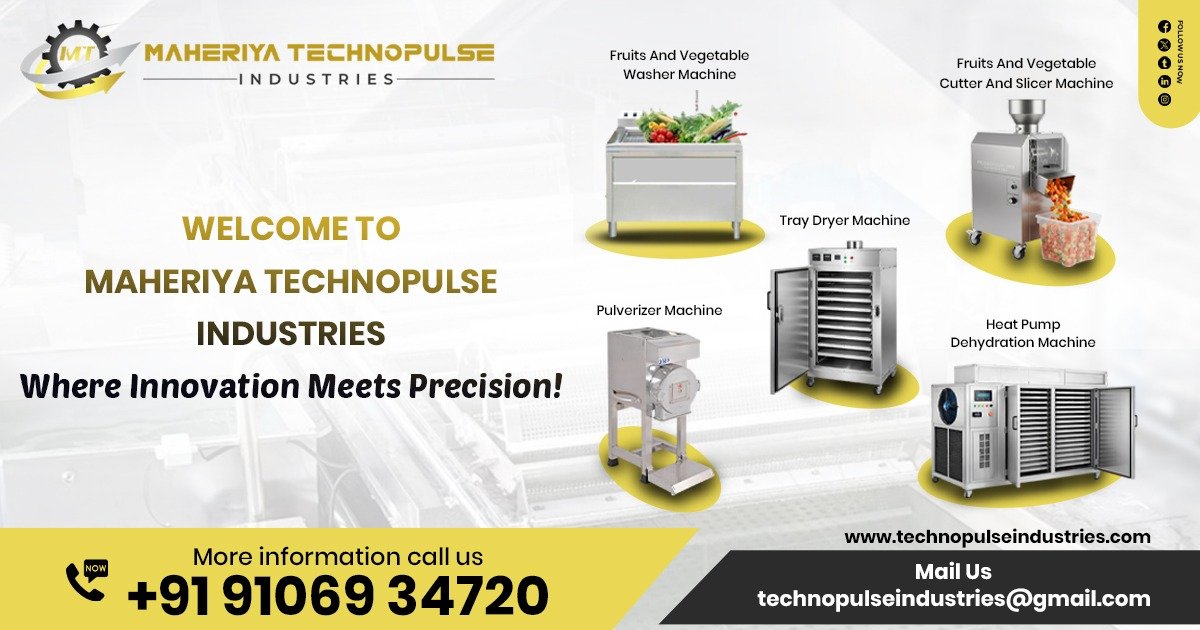 Welcome to Maheriya Technopulse Industries