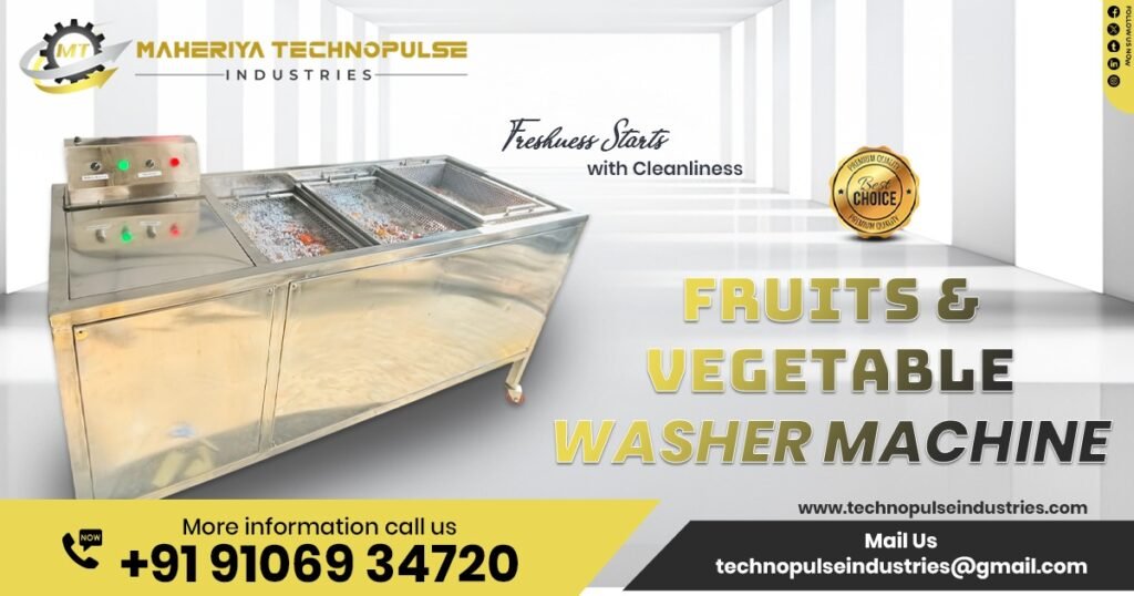 Fruits and Vegetable Washer Machine Supplier in Uttar Pradesh