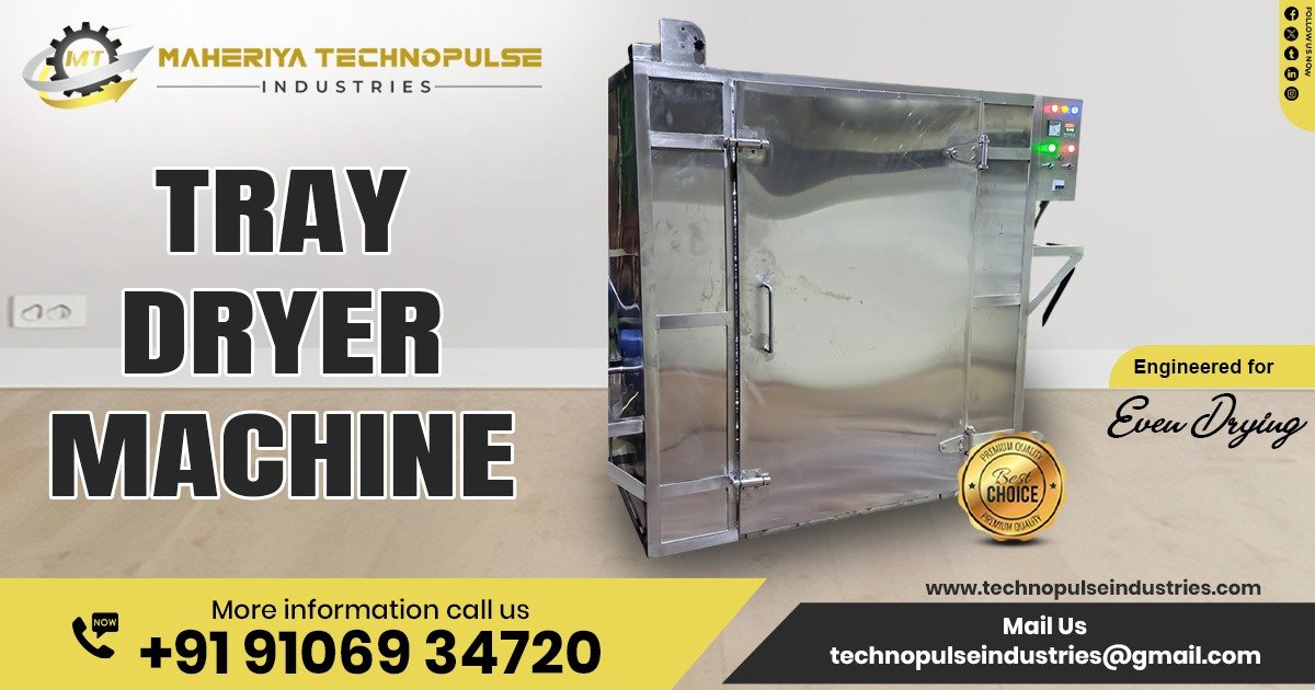 Tray Dryer Machine Supplier in Madhya Pradesh