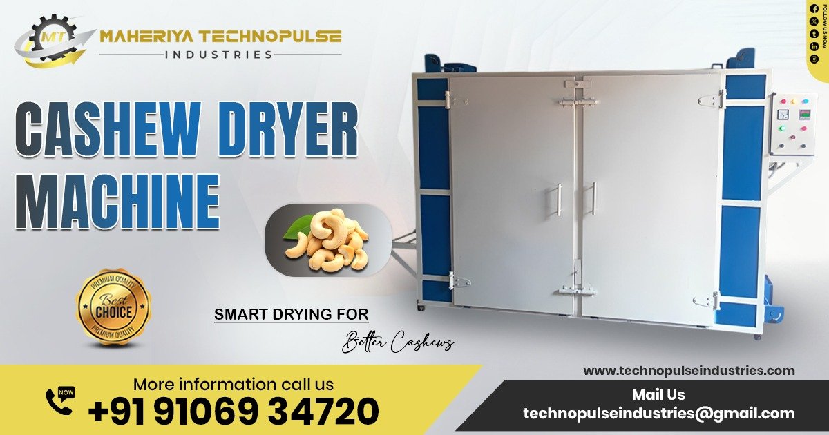 Cashew Dryer Machine in Andhra Pradesh for efficient cashew drying