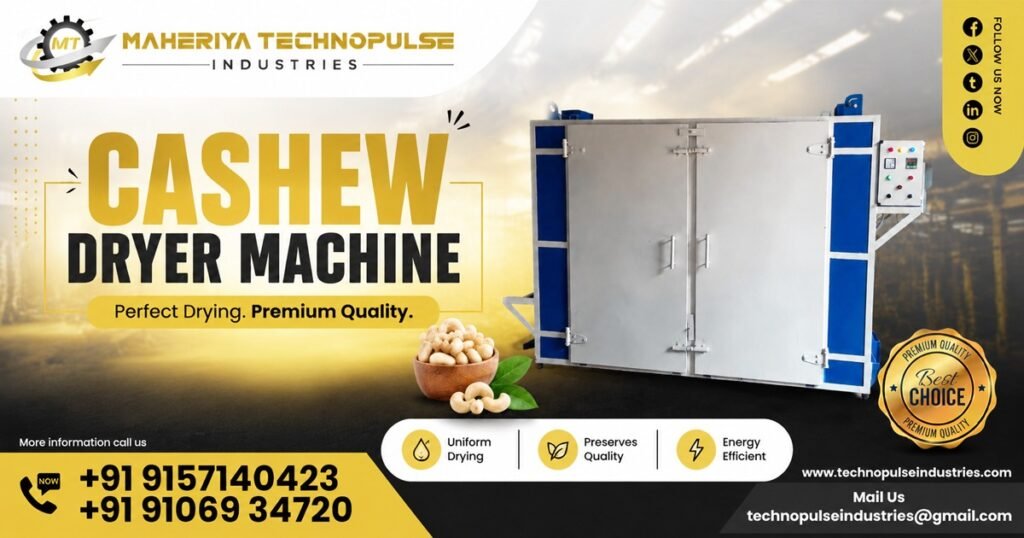 Industrial Cashew Dryer Machine In Tamil Nadu