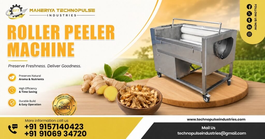 Roller Peeler Machine in Karnataka