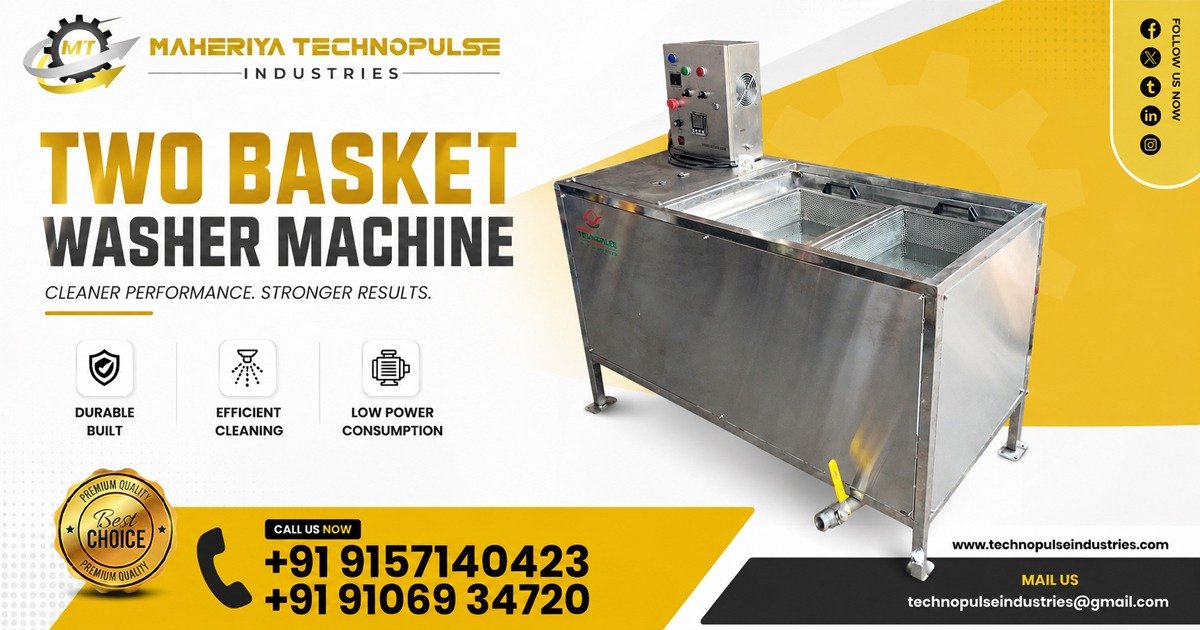 Two Basket Washer Machine Supplier In Uttar Pradesh