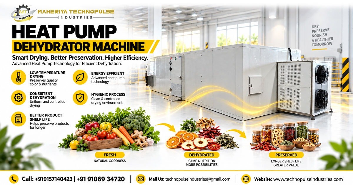 Heat Pump Dehydration Machine Supplier In Maharashtra